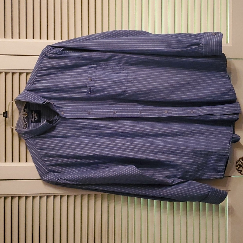 Men's Wrangler Classic Long Sleeve Casual Button Down Shirt